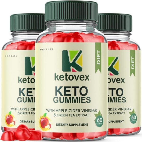 Rize Labs Ketovex Keto BHB Gummies (3-Pack)